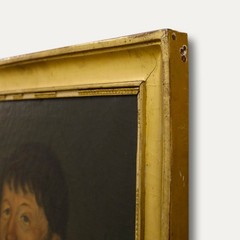 French School 19th Century Oil – Portrait of a Clergyman
