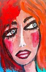 ships free COLORFUL 9 NEW 2024 UNIQUE PAINTINGS original SWARTZMILLER DNA ART