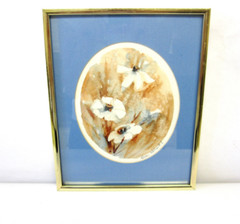 San Antonio Art Original Wildflower Painting Watercolor Karen Kelley
