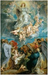 Art Giclee Printed Oil Painting Peter Paul Rubens: The Assumption of the Virgin