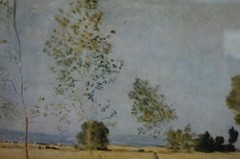 FRAMED MATEED CLAUDE MONET VINTAGE 1950’S COLOR PRINT OF “ L’ETE SUMMER (1874) „