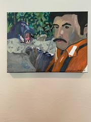 Hacienda Nápoles Pablo’s hungry hippos, art work original canvas