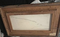 Mark Meisenholder Oil Painting Seascape MCM Manhattan Beach CA Strand Ocean