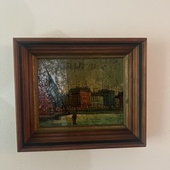 Bernard Buffet rare Signed BUFFET BERNARD 1960 stamped- 14×12” Not Print
