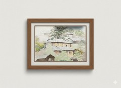 „The Vanishing Soul of Kosovo Village, Rhodope Mountains“ (26x20cm)