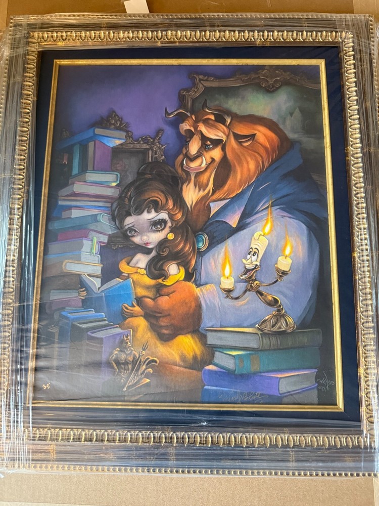 Jasmine Becket-Griffith Disney Belle In Beast’s Gallery #35 Signed by Jasmine