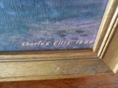Charles Ellis 1989 Signed