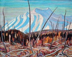 Dawn of the Yukon Painting by Alexander Young Jackson Reproduction