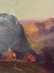Framed Oil On Canvas – Scottish Landscape by Francis E Jamieson (1895-1950)