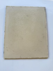 Resin Tile Of Cat Painting Titled “curiosity” 8X10