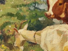 Oil painting Julius Paul Junghanns 1876 – 1958