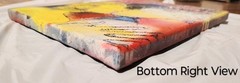 12 inch x 9 inch x 5/8 of an inch – Romantic Painting by A. Avila