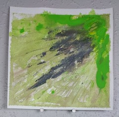 „Abstract 16“ Tristan Reasor Original Abstract Painting Acrylic 6×6