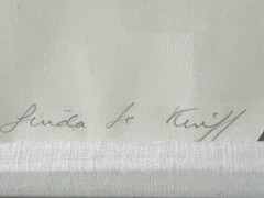 Linda Le Kinff Tchecquie original painting hand signed „Paris 2013“ COA $12,300
