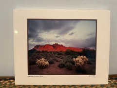 Pair of Arizona Desert Limited Edition, Signed Prints, 13″ x 11″