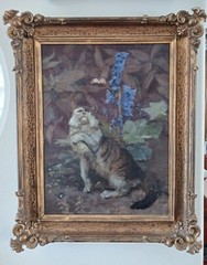 Arthur Tomson listed British artist „An Uninvited Guest“ c. 1890