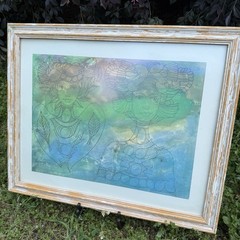 Rene Portocarrero Framed Print 25.5”x 20.5”