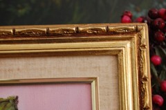 VTG 1980’S SMALL FRAMED ORIGINAL OIL ROSE FLOWERS BOUQUET CUBAN ARTIST ZOE CUTIE