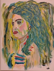 acrylic painting on canvas by original artist