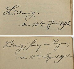 AtelierGästebuch Gustav Rienäcker(1861-1935) Autographen bedeut.Persönlichkeiten
