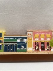 Double Sided Storefronts Decoration Wood 32 in Long 4.75