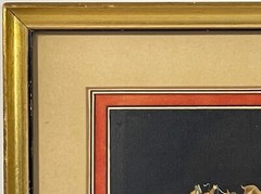 Pair Listed Artist Roberto Scognamiglio (1901-1985) Signed Watercolor Paintings
