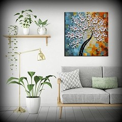 – 24x24inch Modern Wall Art,Hand Painted oil painting, 24″L x 24″W YS-0019