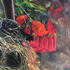 ALAIN DONATE HERNANDEZ „ORIGINAL OIL PAINTING ON CANVAS“ 36″ X 48″CUBAN ART