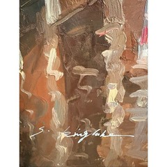 Large Original Oil Painting Venice Canal Signed S. Kinglake 32×47 Impressionist