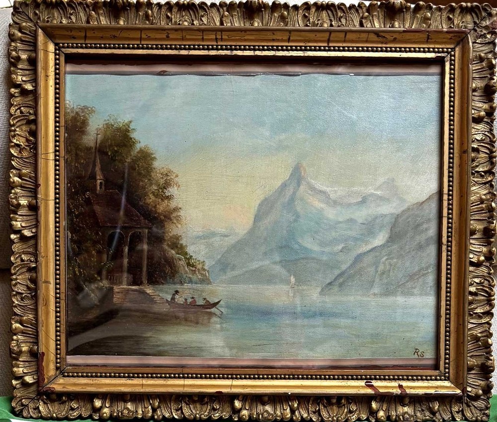 HUDSON RIVER PAINTING, LISTED