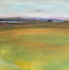 Original painting – LAYERS OF NATURE – abstract landscape