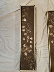 2 Lee Reynolds Burr – Vanguard Studios Painting Brown / Flowers Wall Decor