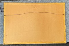 Large Signed Werner Drewes 1969 Modernist Watercolor On Rice Paper 21” X 31”