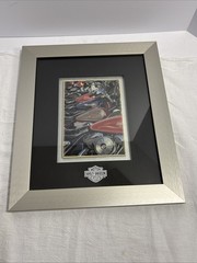 Harley Davidson- Scott Jacobs-Thunder Row-Framed Art Tile-Custom Framed