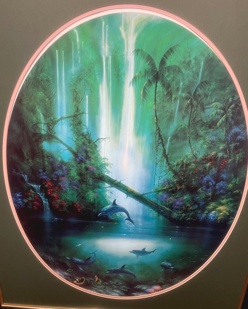 Signed Lithograph by David Miller 310/900 see pics closely RARE find