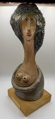 JOSE RODRIGUEZ FUSTER CUBAN NATIVE STATUE “PICASSO OF THE CARIBBEAN” SIGNED