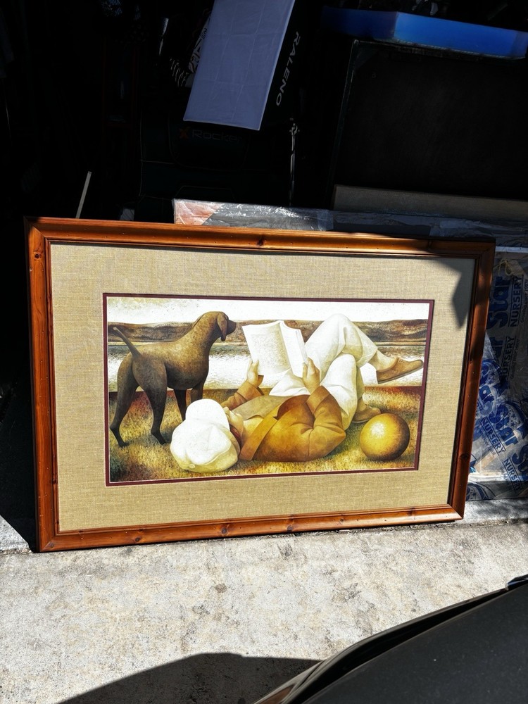 Fabio Hurtado Spanish Painter Art 54” X 38”