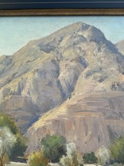 DARWIN DUNCAN PAINTING CALIFORNIA LANDSCAPE DESERT LISTED FAMOUS IMPRESSIONIST