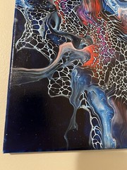 Original Abstract Painting One Of A Kind 14 X 14 Canvas Wall Art