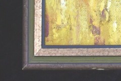 Vintage Original M WAGNER or J M WAGNER Oil Painting Signed Framed c 1971