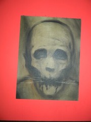 Tormented ALEXANDER Todorov Horror Dark Weird Art Zombie Painting OOAK Signed
