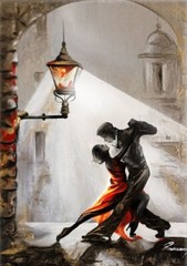 High Quality Large Oil Painting Dancer Handmade On Canvas Modern Art wall Decor