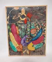 Original Art Painting Oil on Canvas by Miguel Ulloa Dominican Artist Listed