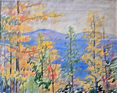 HARRIETT R. KIRKPATRICK (Columbus, Ohio, 1877-1962), „Kentucky“ Orig. Watercolor