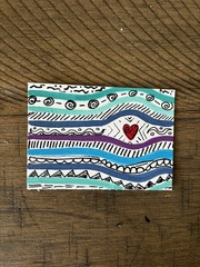 ACEO Art Card signed original 2.5×3.5