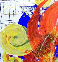 Anastasia Woron : “ Phoenix, Reborn “ – Acrylic Original Signed (39 3/8×31 1/2in