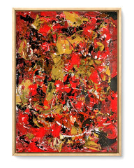 STEVEBARTZ ORIGINAL ART „RHAPSODY #5“ 22X30 GALLERY THICK PAPER FINE ART HOME