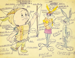 CHUCK JONES Whats Opera Doc Color Model Warner Bros Paper Giclee Lt Ed of 150