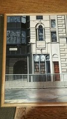 Nice MaryEtta Thorn oil on board of Fleet Street in London. Well listed artist