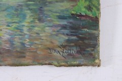Jitka Zidlicka (Chech,early 20C) oil painting antique 132105